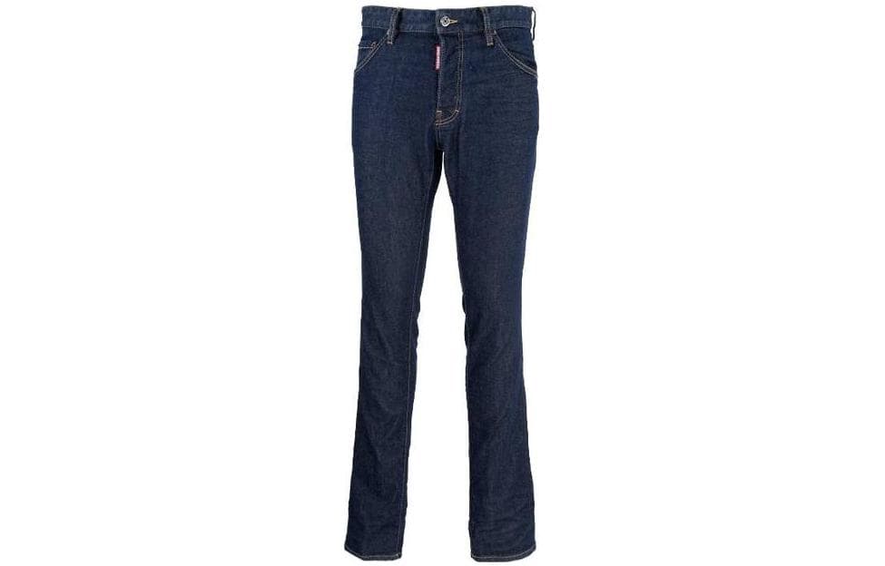 Штаны DSQUARED 2 Темно-синий Мужские Джинсы - изображение 1