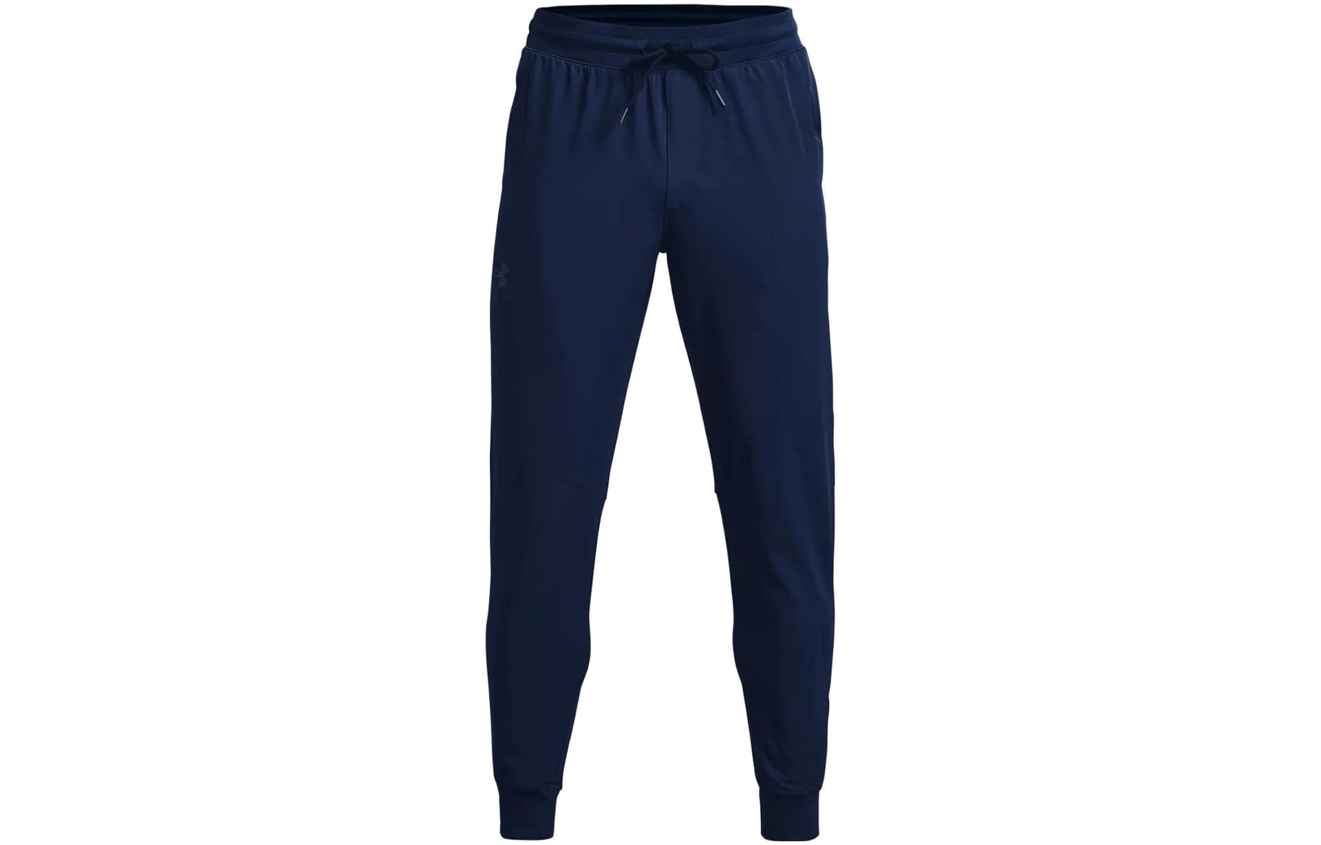 Штаны Under Armour Sportstyle Темно-синие мужские вязаные тренировочные штаны - изображение 1