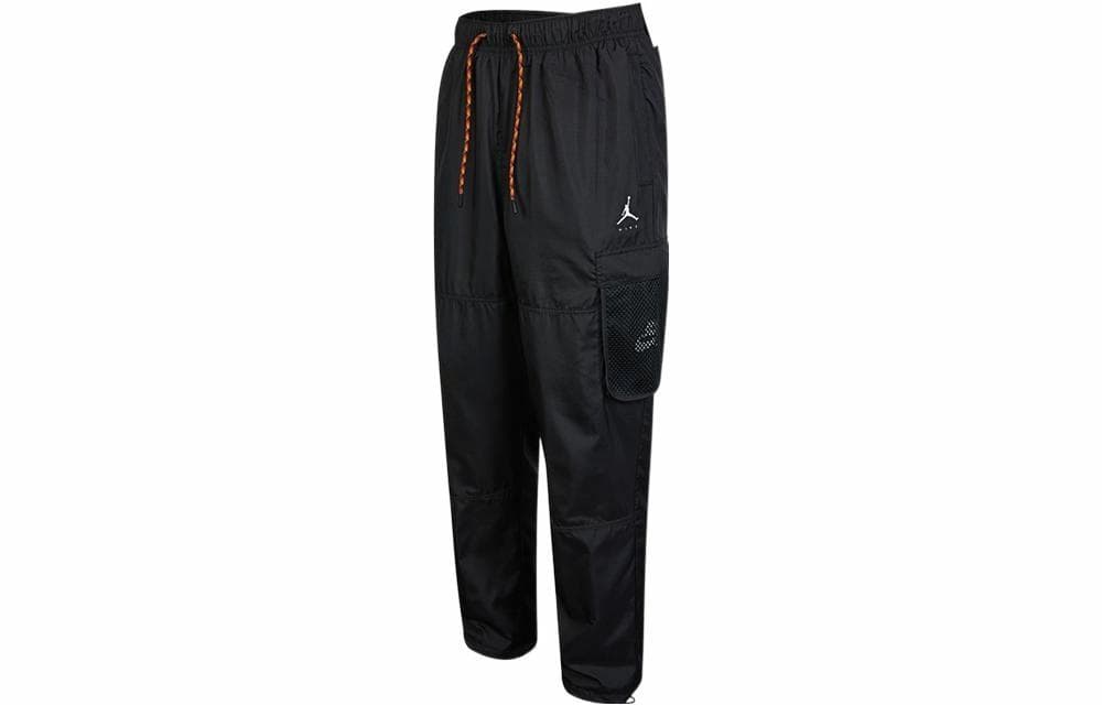 Штаны Jordan Logo Print Woven Pants Black