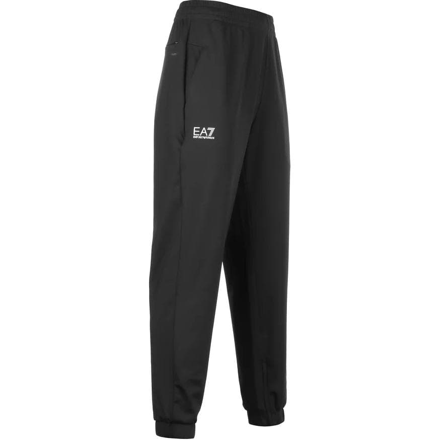 Штаны EMPORIO ARMANI EA7 Вязаные спортивные брюки мужские черные - изображение 1
