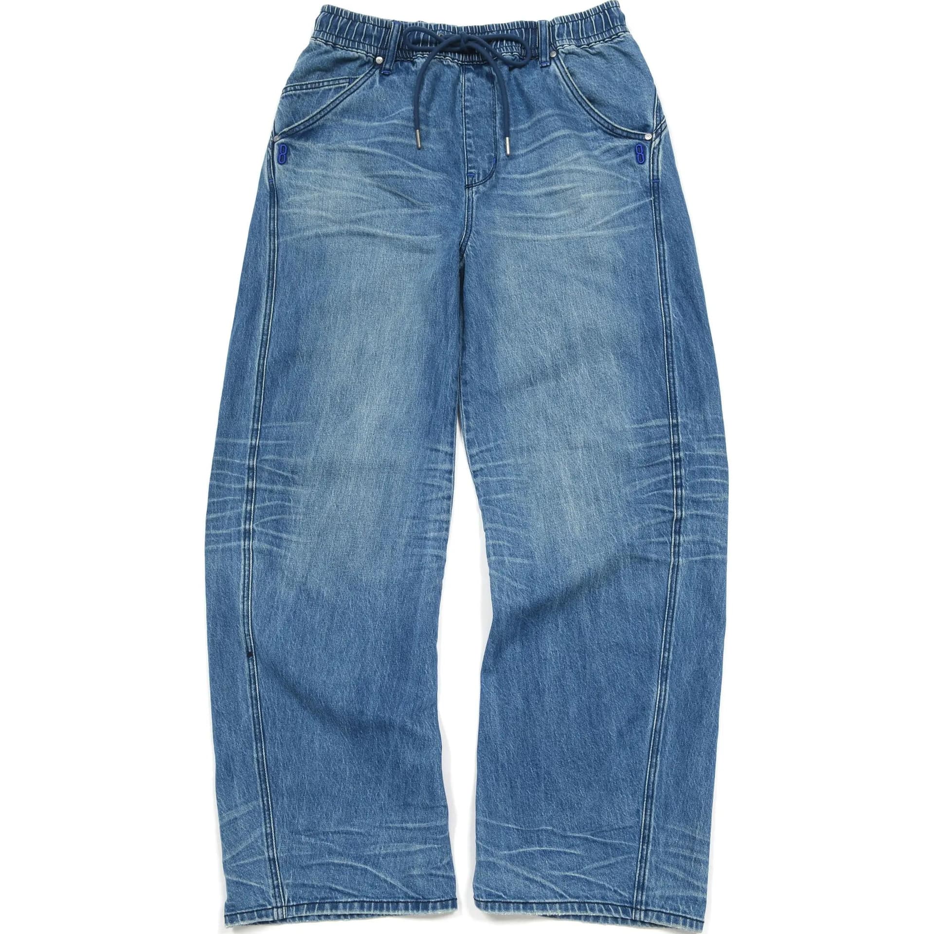 Штаны Lee Angel Chen Collab Medium Blue Men's Jeans Ли Angel Chen Коллаб Средние Синий Мужские Джинсы - изображение 1