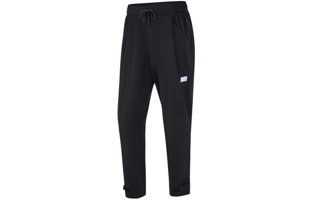 Штаны New Balance Вязаные тренировочные брюки мужские черные - изображение 1
