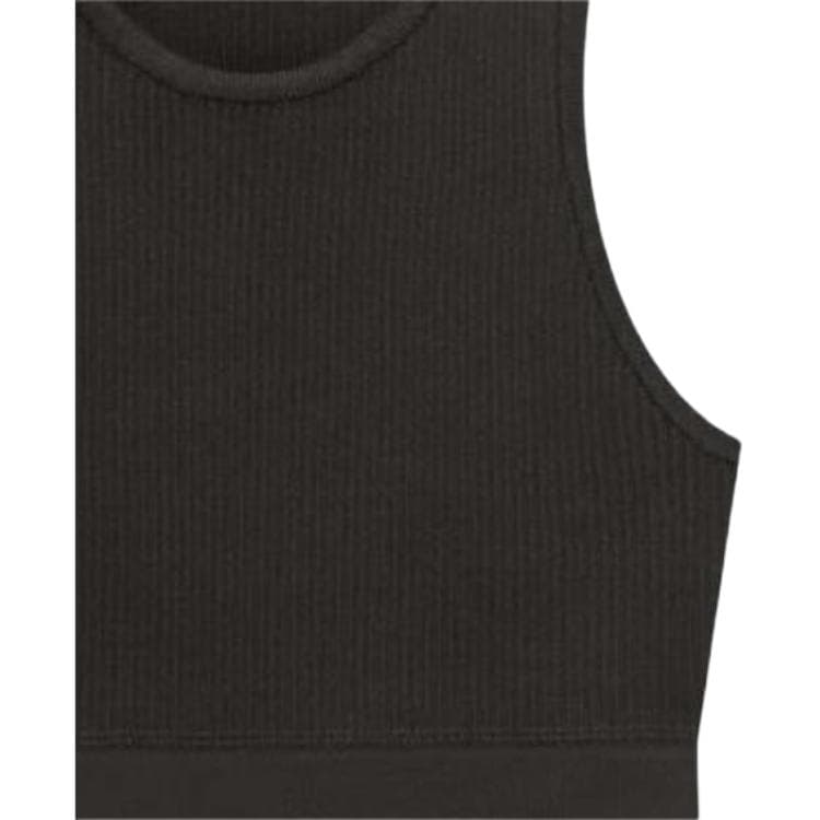 Fear of God Essentials SS23 Womens Knit Rib Sport Tank Off Black - изображение 4