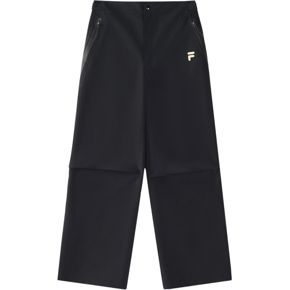 Штаны FILA FUSION URBAN TECH Вязаные тренировочные брюки мужские черные - изображение 1