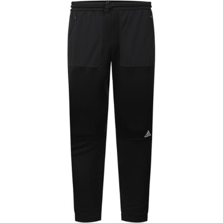 Штаны Adidas Tricot Брюки Y Вязаные Тренировочные Брюки Мужские Черные - изображение 1