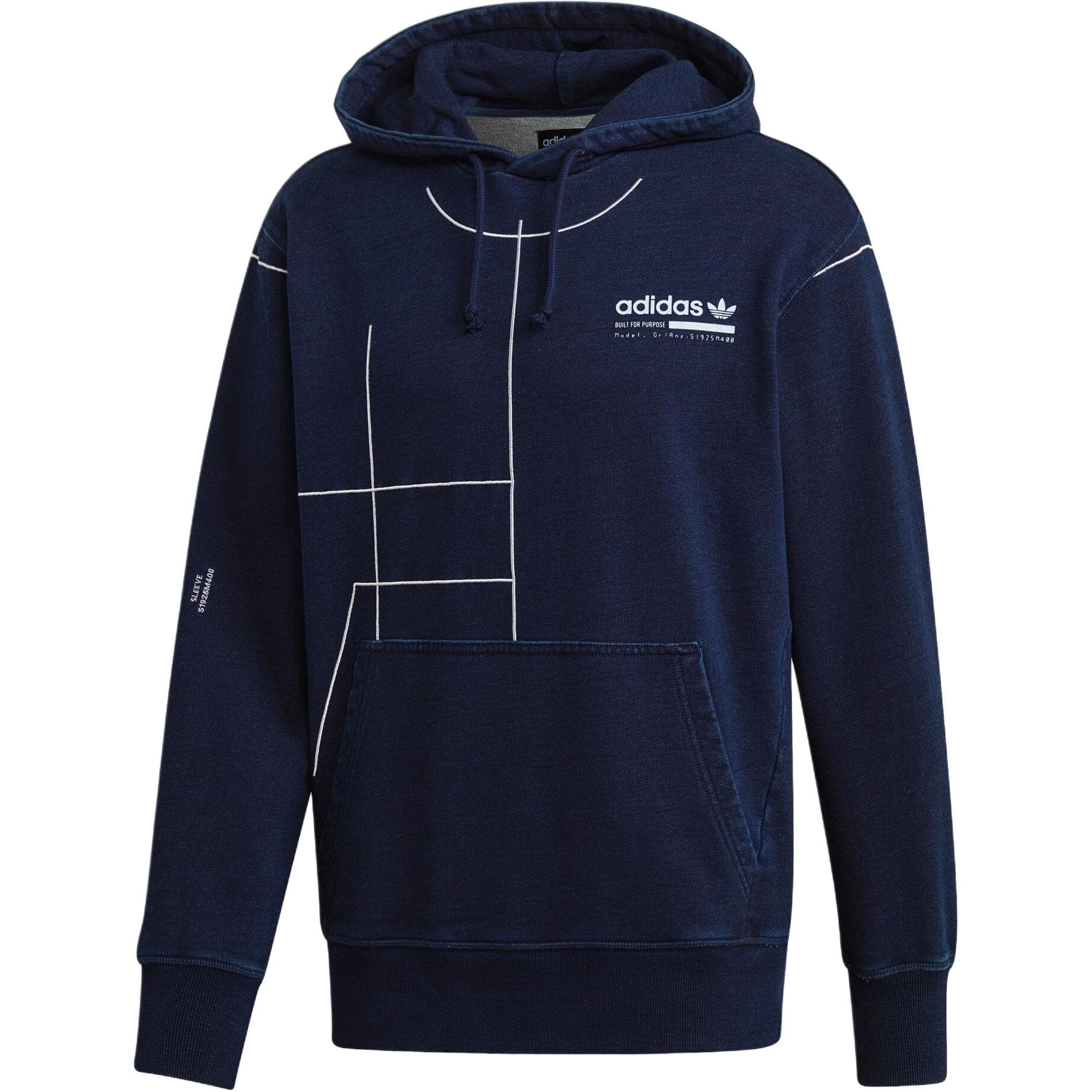 Худи Adidas Originals GRP STAPLE Толстовка Мужской Синий - изображение 1