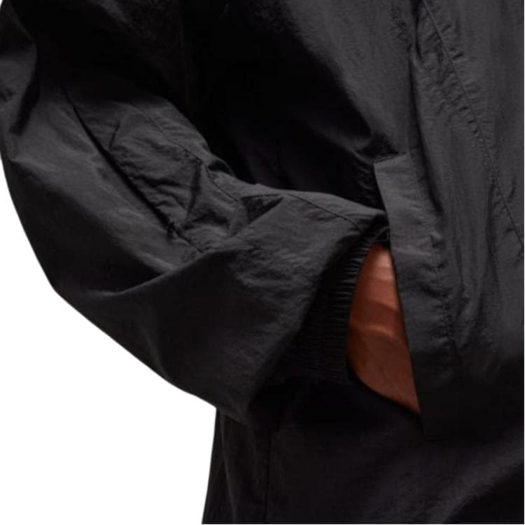 Куртка Y-3 Nylon Shell Jacket Воротник-стойка Полосатый Комфортный Повседневный Длинный рукав Свободный покрой Мужской Черный - изображение 2
