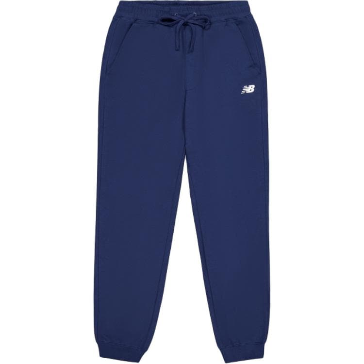 Штаны New Balance Спортивные трикотажные штаны Мужские Темно-синие - изображение 1