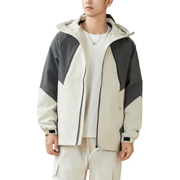 Куртка 361° Life Collection Куртки и Пальто Мужской Гравий Серый Морозный Белый - изображение 1