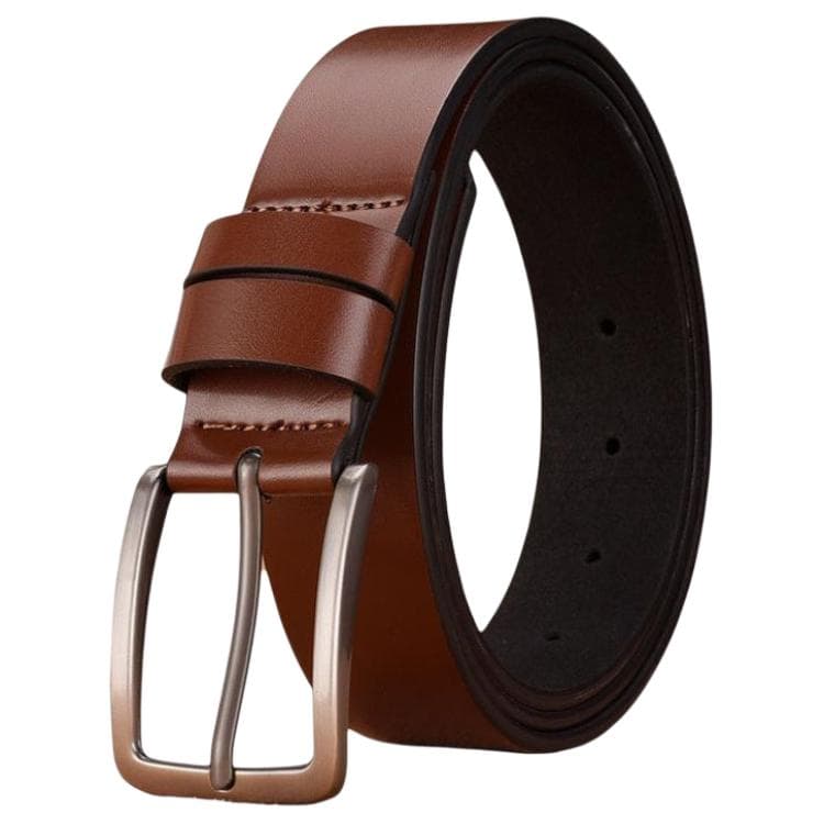 Ремень JEANSWEST Ремни из спилок коровьей кожи Мужские 3,5 см - изображение 1