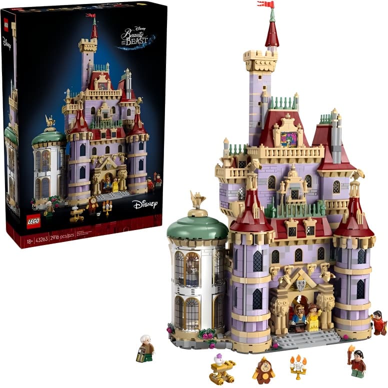 Конструктор LEGO X Disney Белль Красавица и Чудовище Замок Конструкторы 2916 шт. 43263 - изображение 2