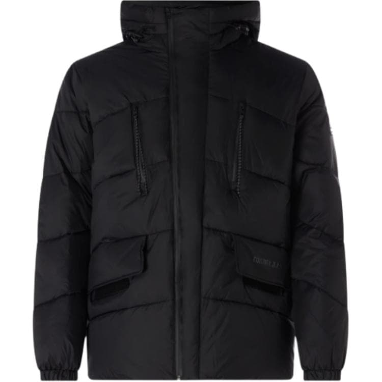 Зимняя куртка пуховик Tommy Hilfiger Хлопковый пуховик мужской черный - изображение 1