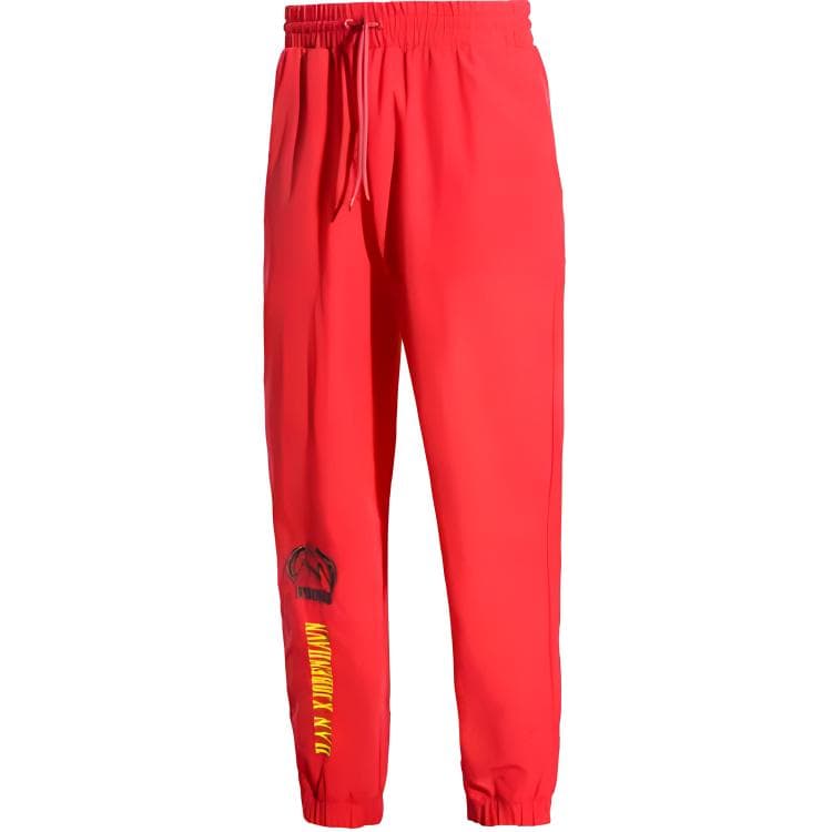 Штаны PUMA Red Men's Casual Pants PUMA Красный Мужские Повседневные Брюки - изображение 1