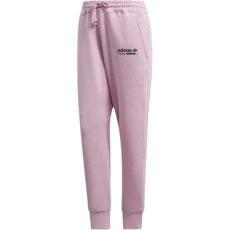 Штаны Adidas Originals KAVAL Тренировочные брюки Прозрачный Сиреневый Увеличенный корпус МЕЧЕТНЫЕ Тренировочные брюки Мужские - изображение 1