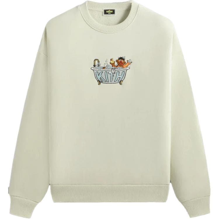 Худи Kith X SESAME STREET FW24 Худи-ханьфу Мужское Платье Экрю - изображение 1