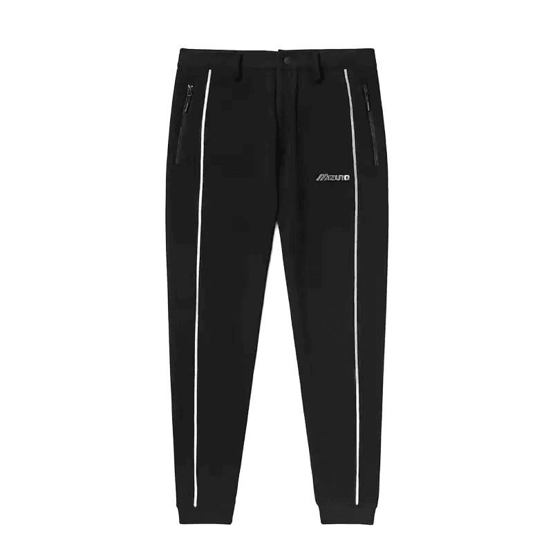 Штаны Mizuno Вязаные тренировочные брюки мужские черные - изображение 1