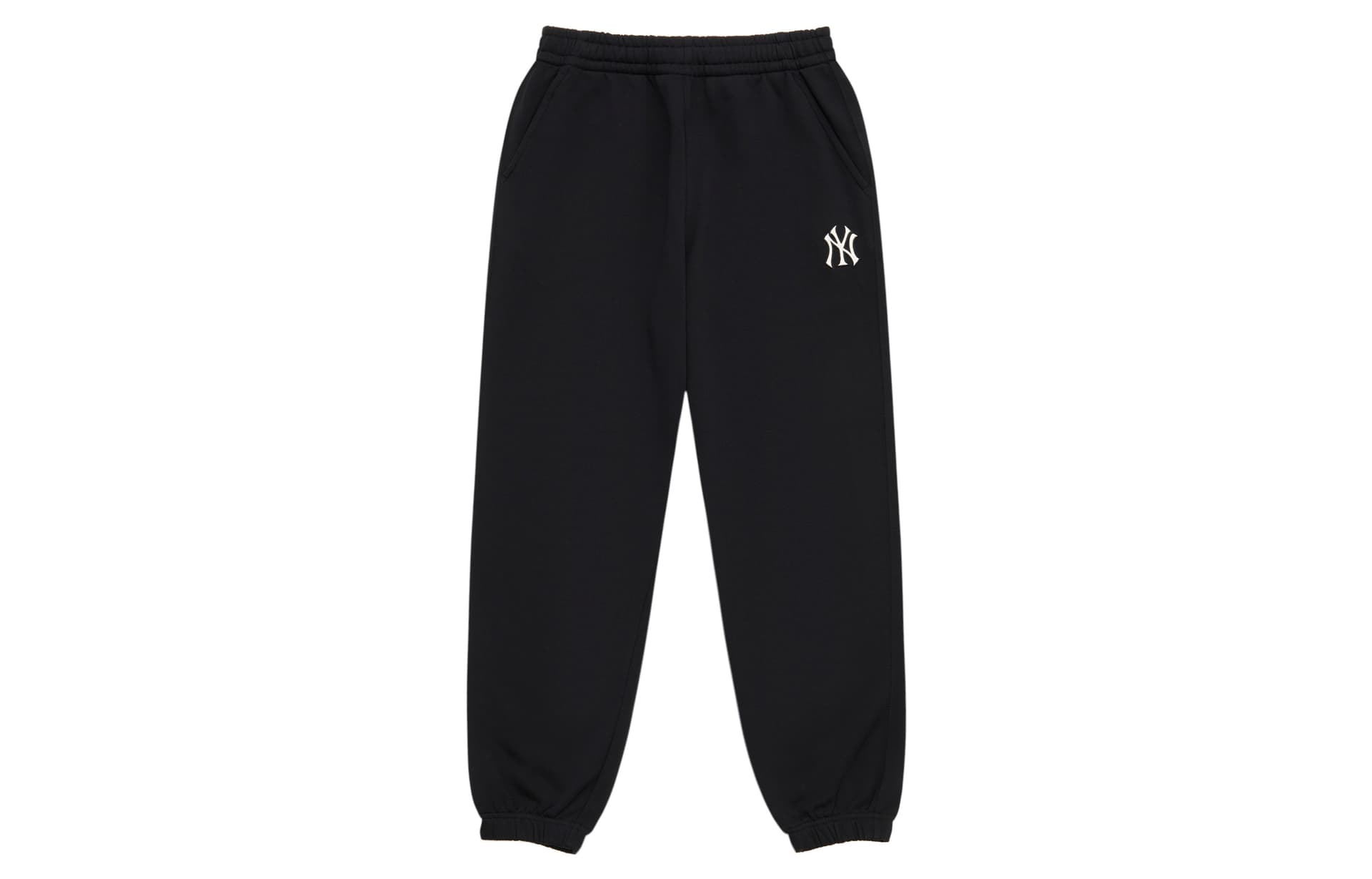 Штаны MLB New York Yankees Basic Collection 24FW Вязаные тренировочные штаны унисекс черные - изображение 1