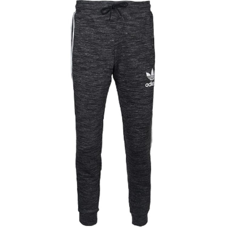 Штаны Adidas Originals Трилистник Спортивные трикотажные брюки Мужской Черный - изображение 1