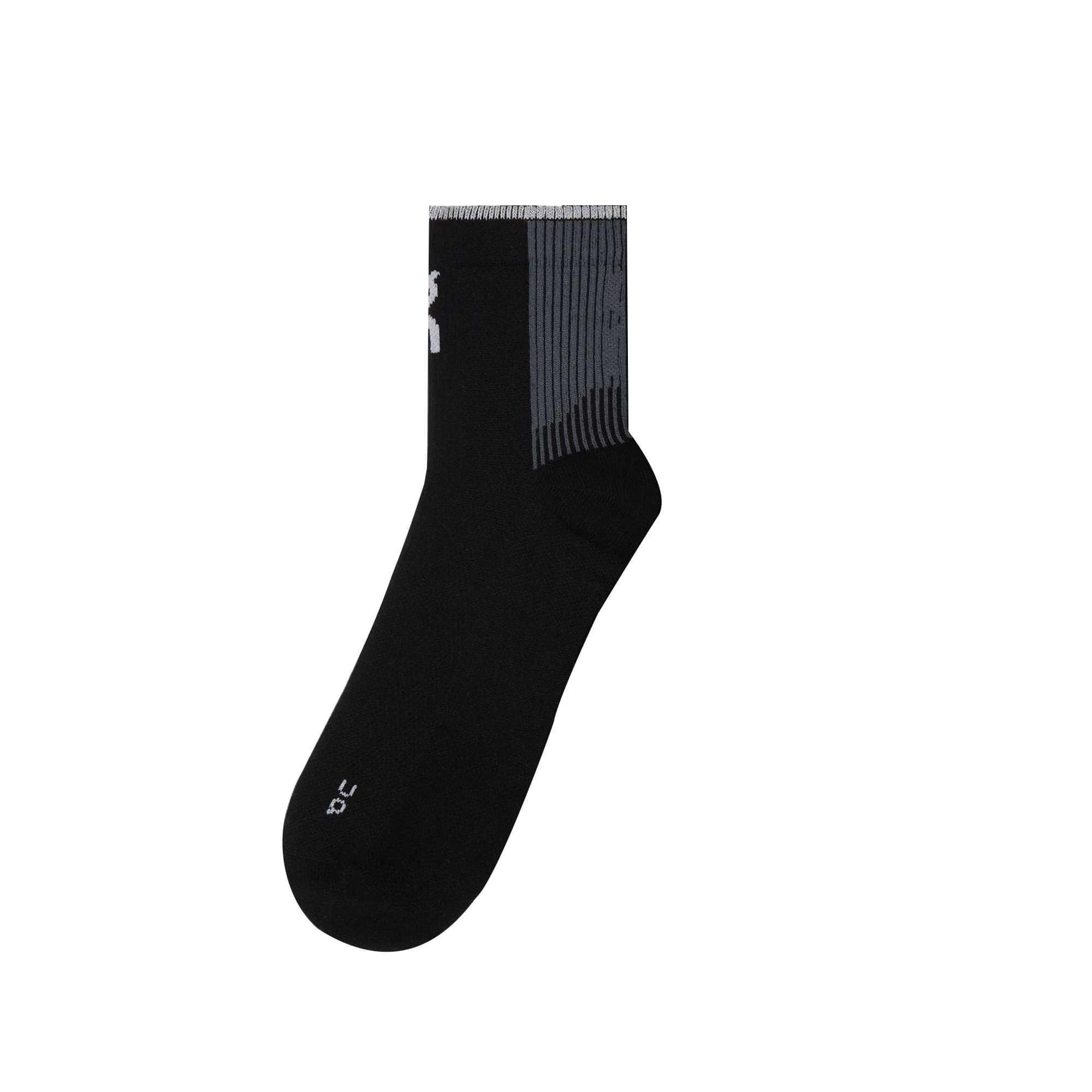 Носки ON Elite Run Sock MID CREW Носки Унисекс 1 Пачка Черные - изображение 1