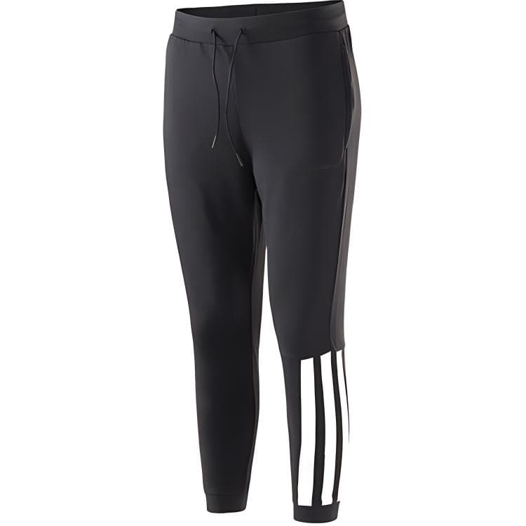 Штаны Adidas Neo Вязаные Спортивные Брюки Мужские Черные - изображение 1