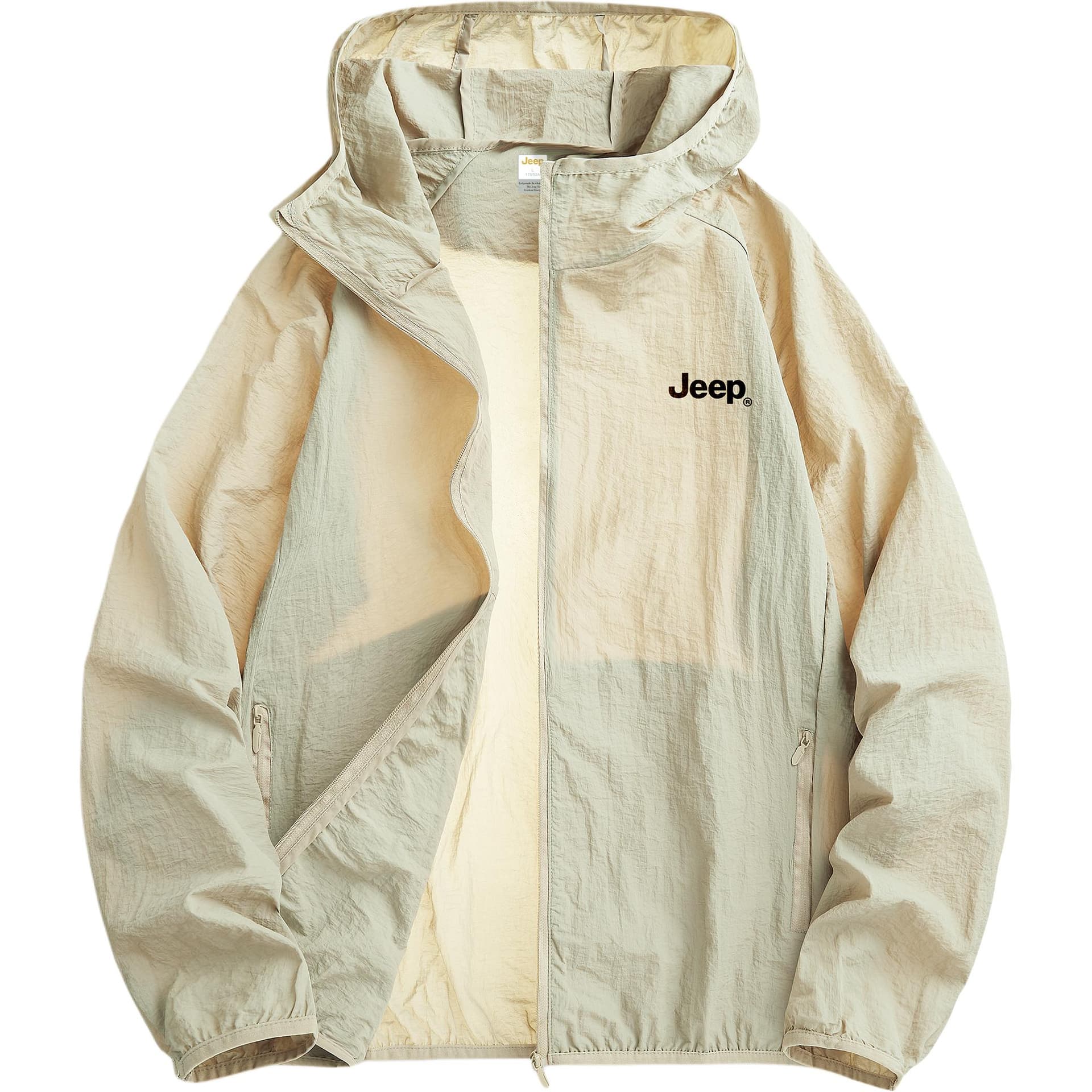 Легкая ветровка Jeep Ice Peak Sun Protection Collection Дышащая Быстросохнущая Защита от ультрафиолета (UV) Одежда с защитой от солнца - изображение 1