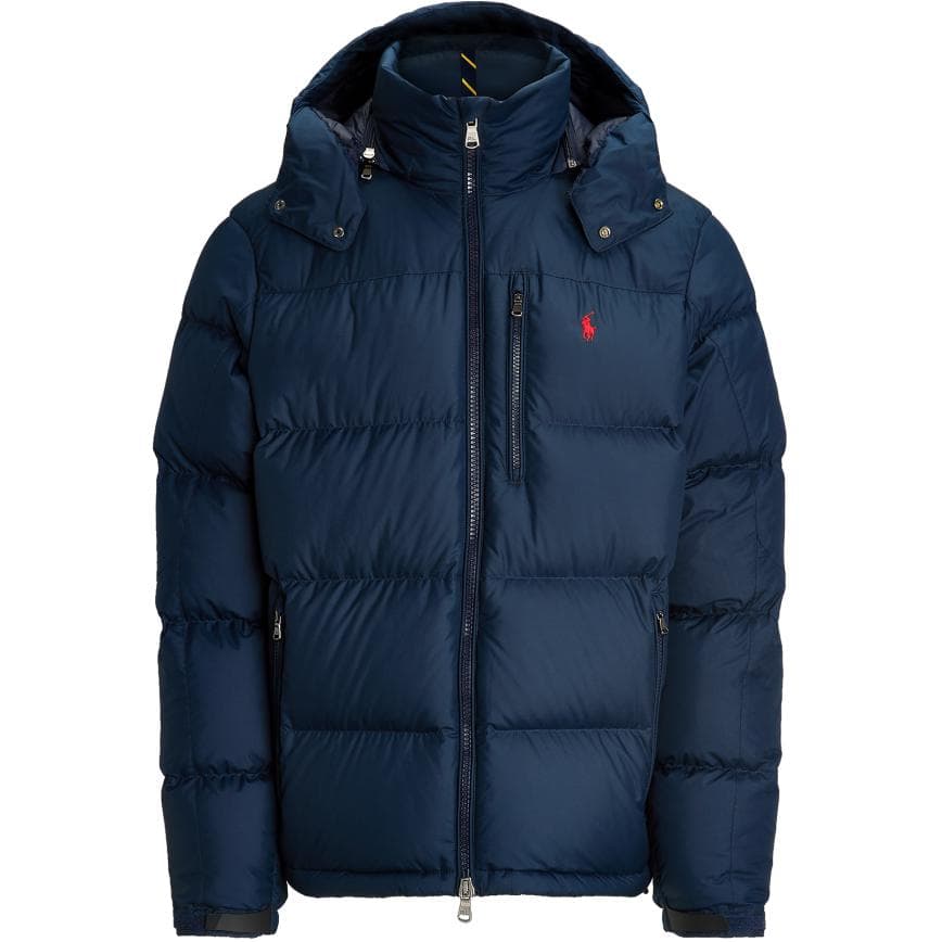 Зимняя куртка Polo Ralph Lauren FW24 Пуховик Мужской Темно-Синий - изображение 1