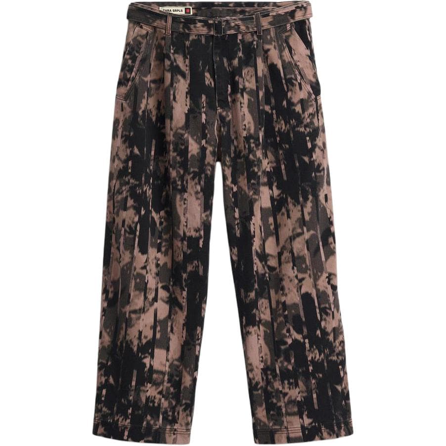 Штаны ZARA SRPLS Multicolor Men's Casual Pants ZARA SRPLS Многоцветные Мужские Повседневные Брюки - изображение 1