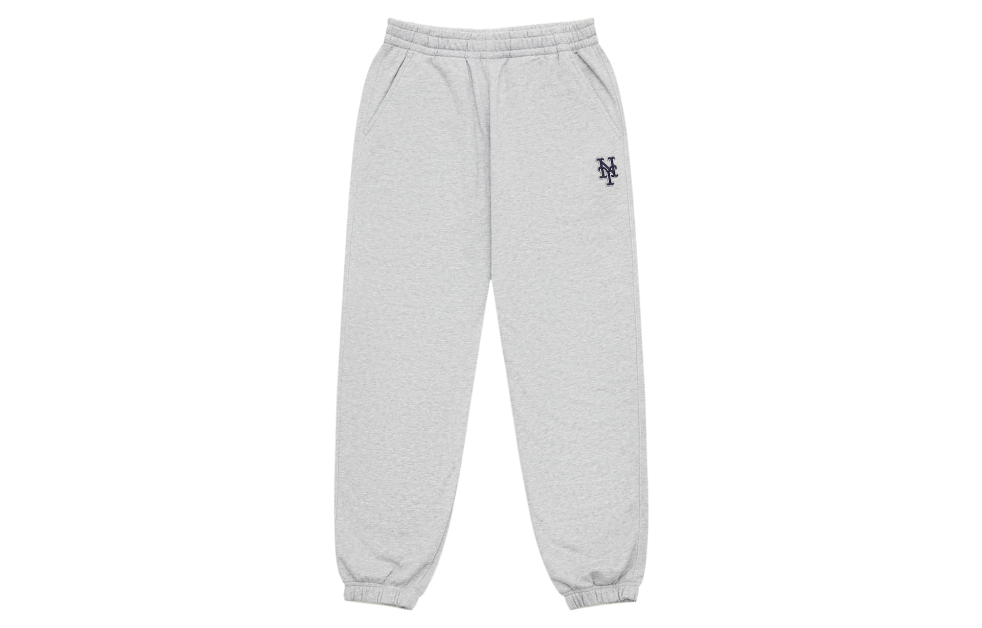 Штаны MLB Basic Collection New York Mets 24FW Вязаные тренировочные штаны унисекс Фотиния серый - изображение 1