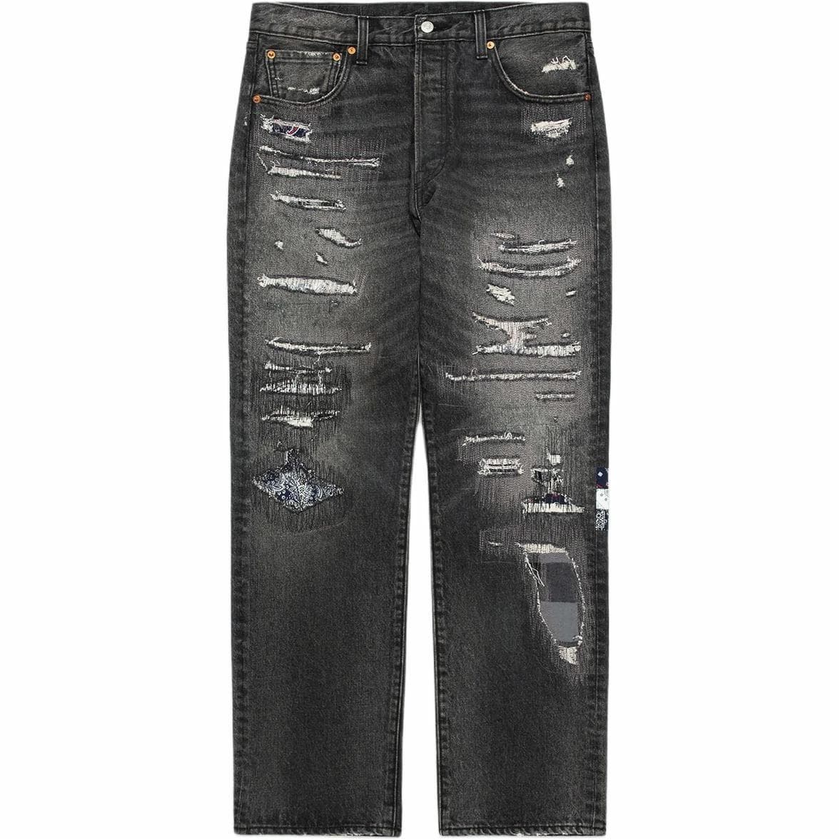 Штаны Levi’s x CLOT FW24 RGB Paisley Patch Jeans
