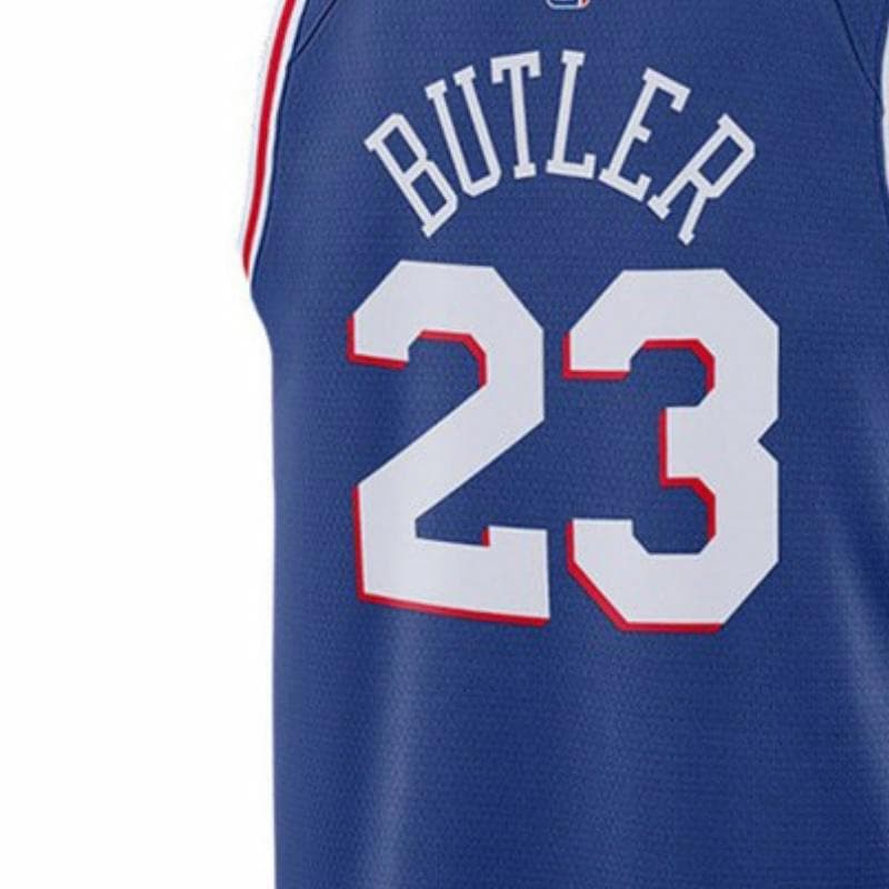 Баскетбольная майка Nike NBA Jersey Icon Edition Swingman 76ers Butler 23 Blue - изображение 3