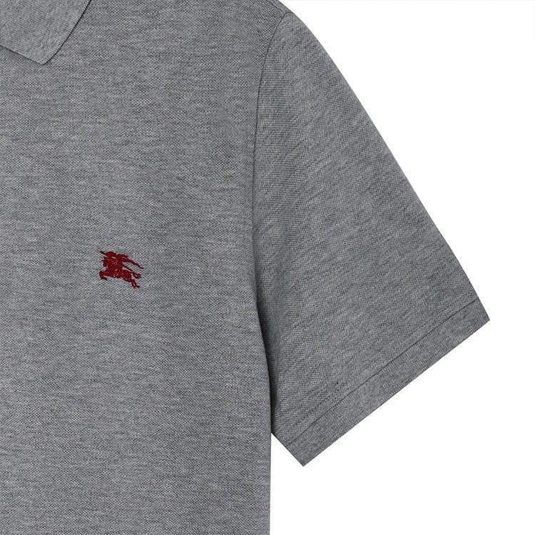 Поло Burberry Polo Shirt Light Grey - изображение 5