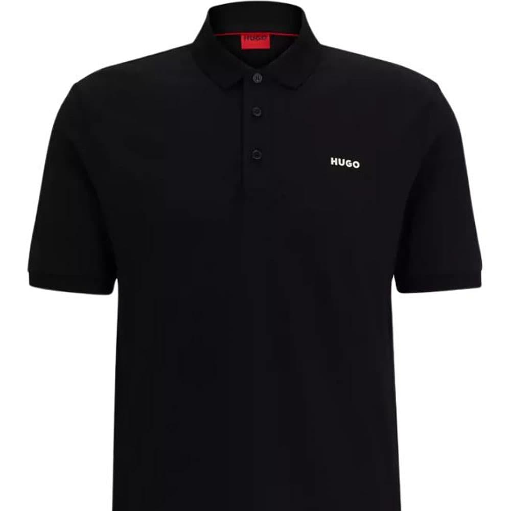 Поло Hugo Boss Поло Мужское Черное - изображение 5