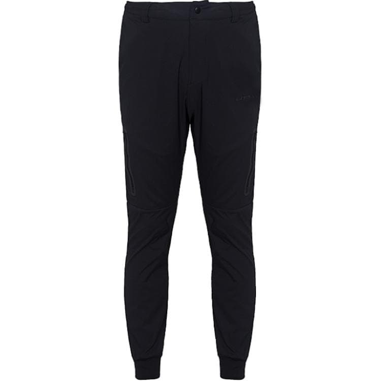 Штаны Adidas Neo Вязаные Спортивные Брюки Мужские Черные - изображение 1