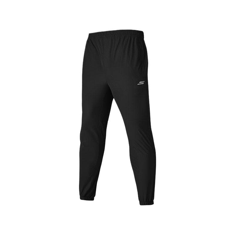 Штаны Skechers Basic Sports Повседневные брюки Мужской Угольно-черный - изображение 1