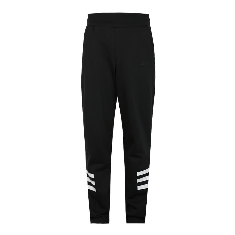 Штаны Adidas Neo Вязаные Спортивные Брюки Мужские Черные - изображение 1