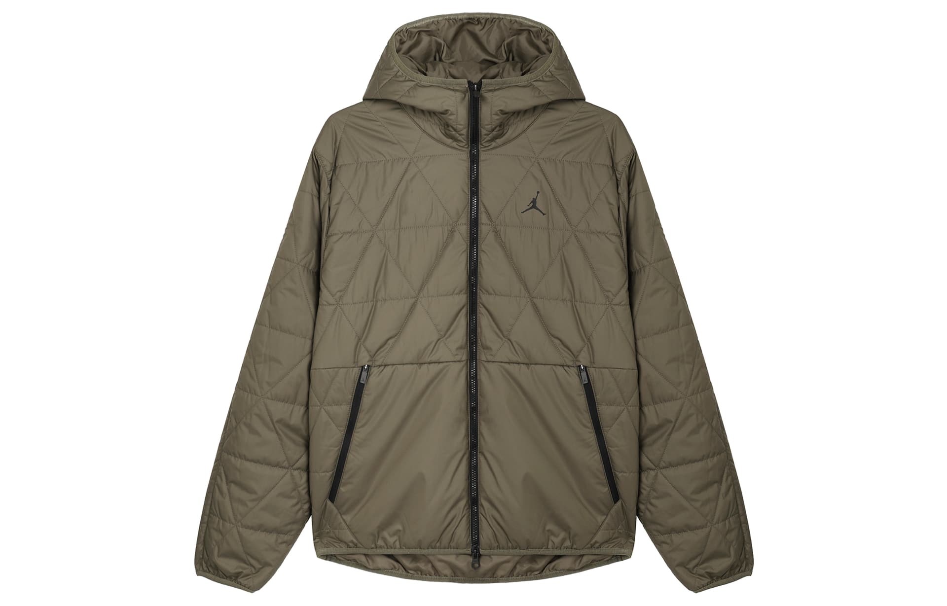 Куртка Jordan Sport Куртки Пальто Мужской Средний Оливковый Зеленый - изображение 1