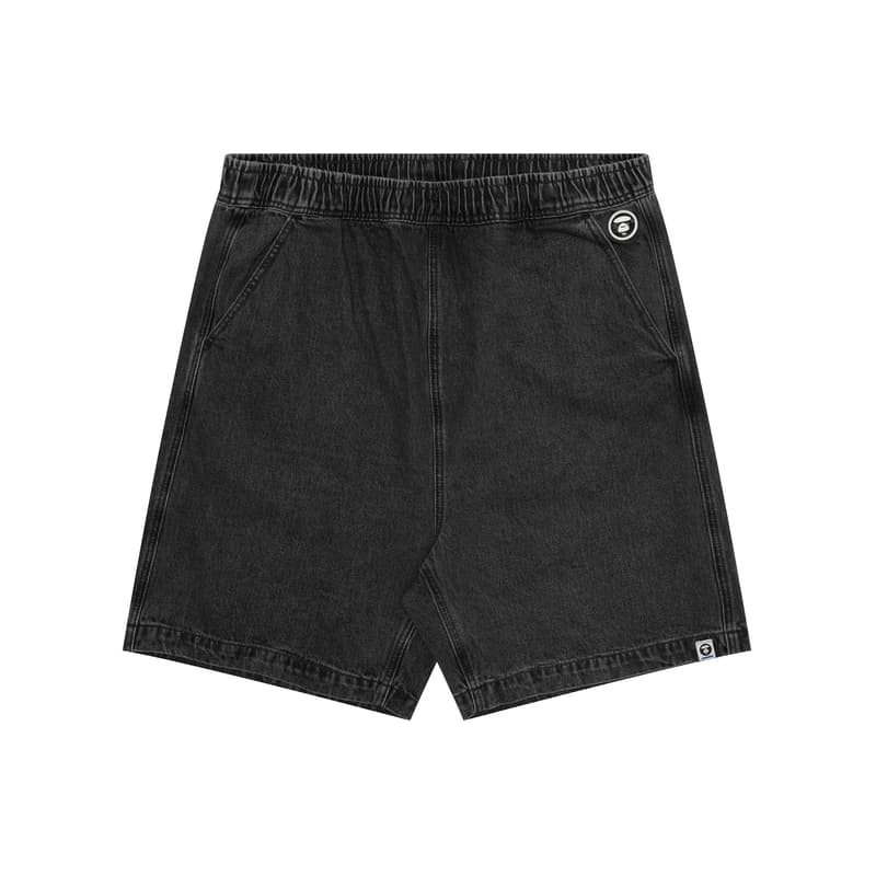 Джинсовые шорты Aape SS24 Logo - изображение 1