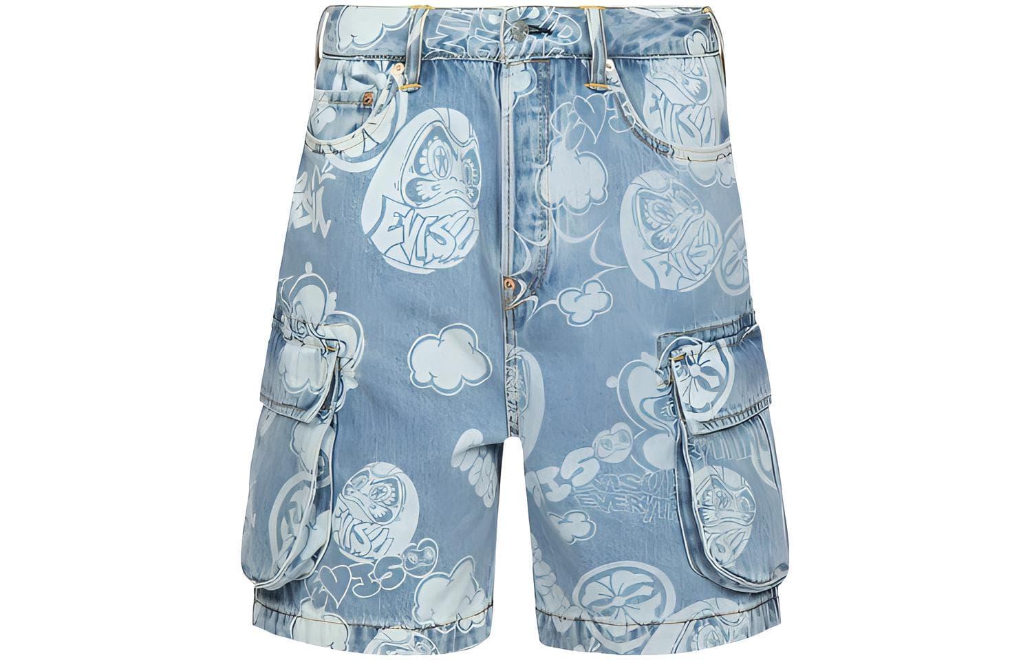 Джинсовые шорты EVISU - изображение 1