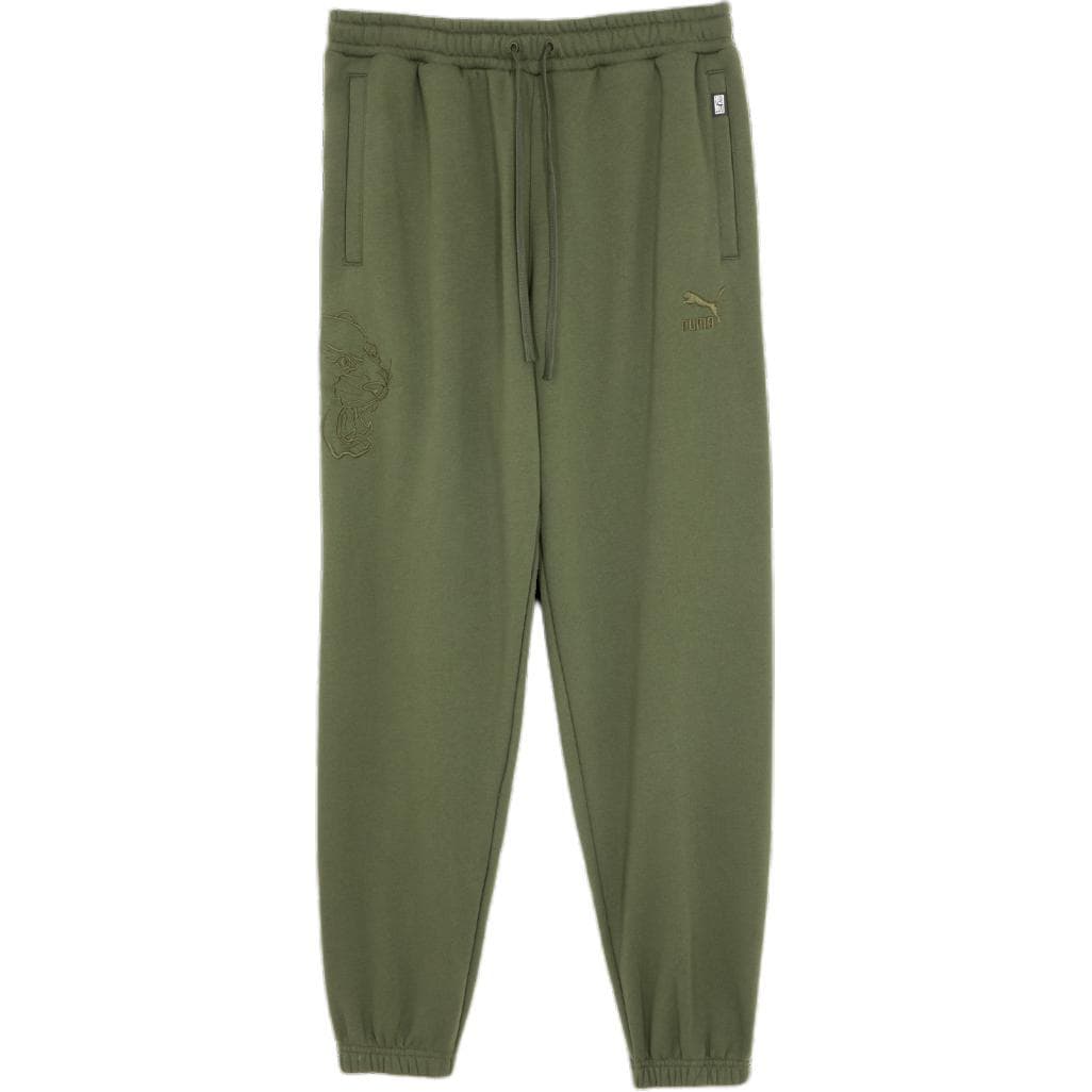Штаны PUMA BZ CC Тренировочные штаны FL Повседневные штаны Мужские Армейский зеленый - изображение 1