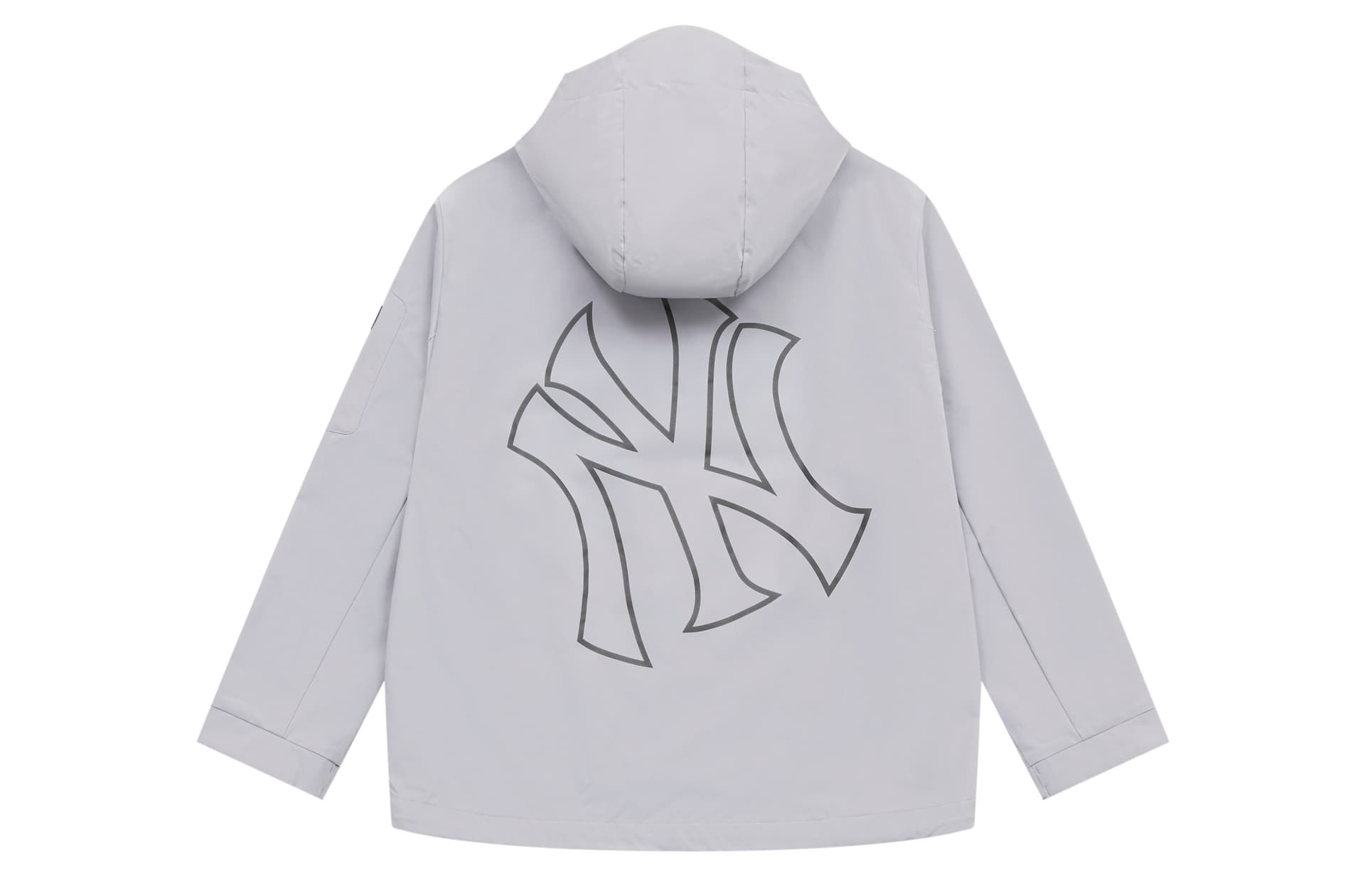 Ветровка MLB New York Yankees Basic Collection SS25 Тренчкот Унисекс Светлый Серый - изображение 1
