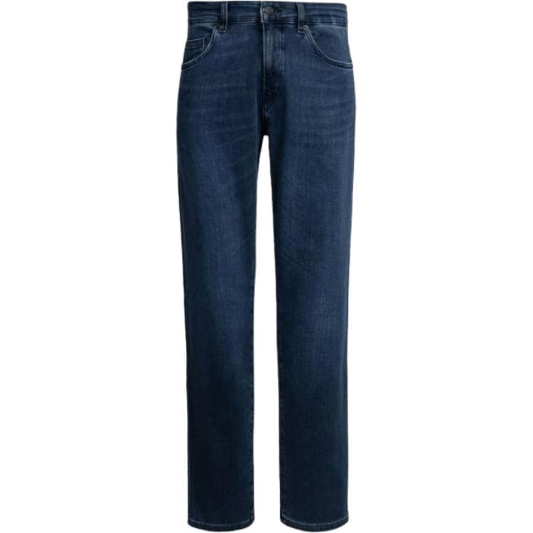 Штаны Hugo Boss Blue Men's Jeans Hugo Boss Синий Мужской Джинсы - изображение 1
