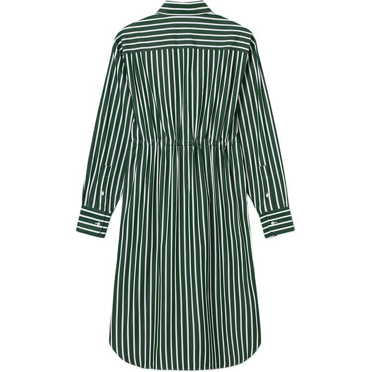 Платье LACOSTE Длинное платье с длинными рукавами для женщин 291 Яшма полосы - изображение 2
