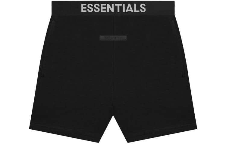 Шорты Fear of God Essentials FW21 Lounge Short Black Logo - изображение 1