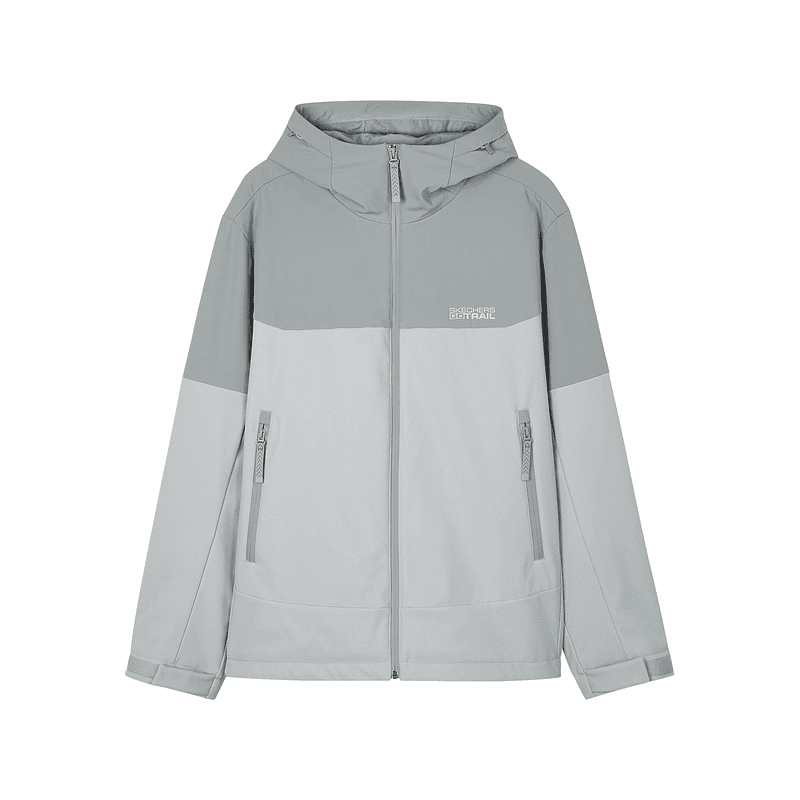 Куртка Skechers Sports Lifestyle Collection Wilderness Outdoor Collection Куртки и пальто Мужской Фиолетовый Серый - изображение 1