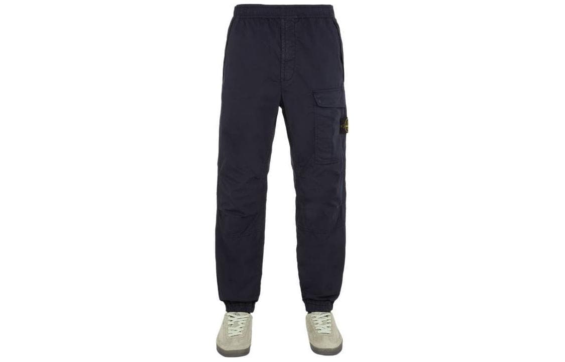 Штаны STONE ISLAND Повседневные брюки Мужские Морской синий - изображение 1