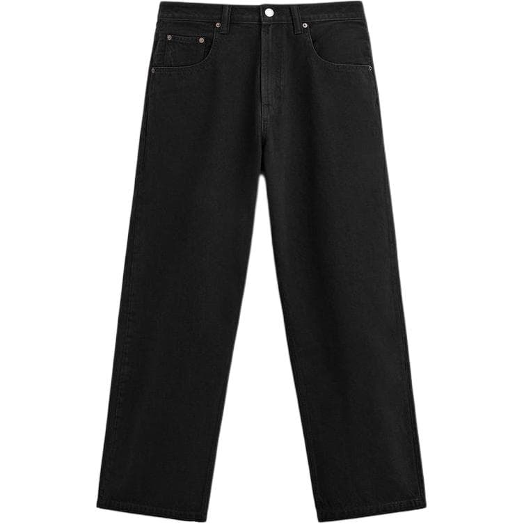 Штаны zara День святого Валентина SS25 Джинсы Мужской Черный - изображение 1