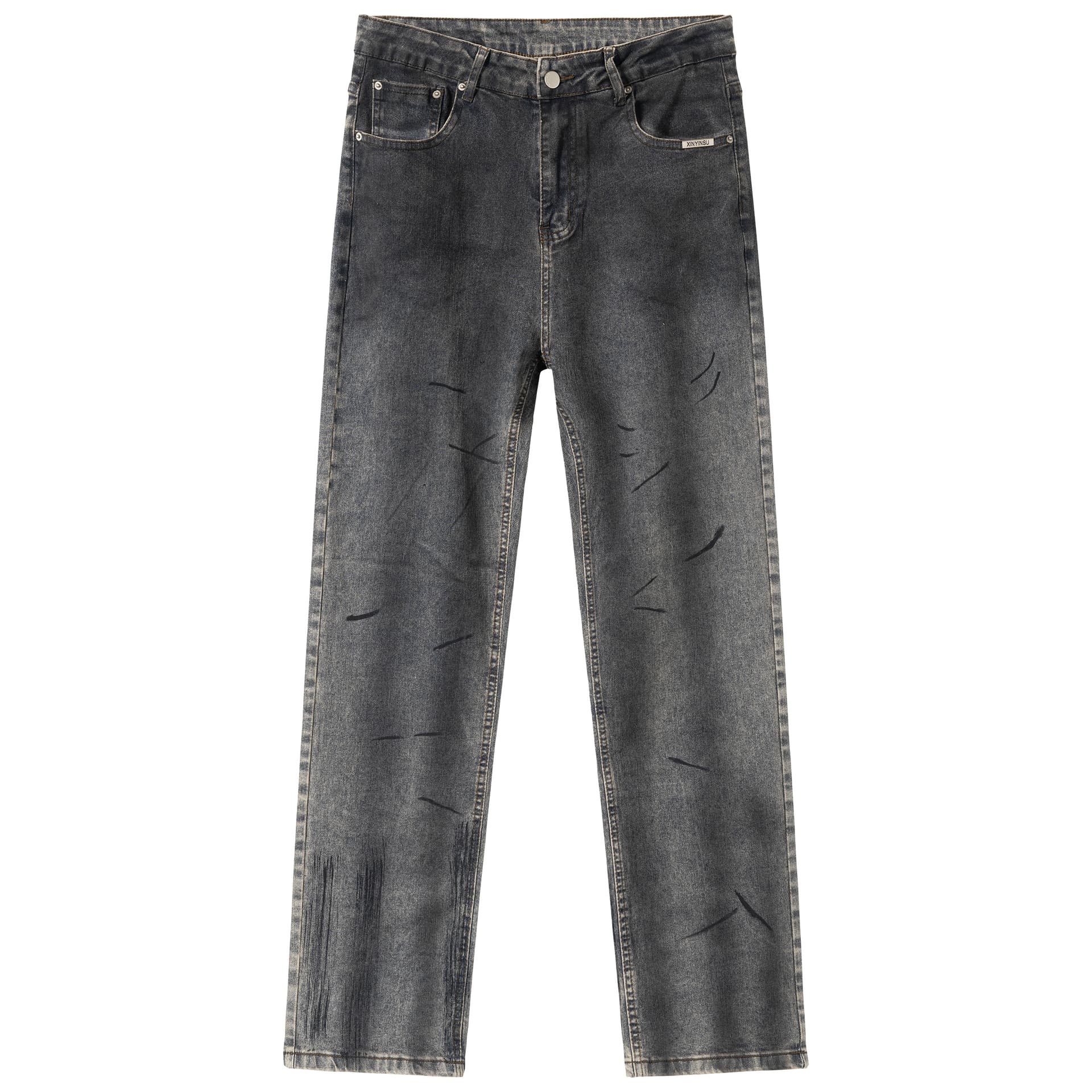 Штаны XINYINSU 24FW Джинсы Унисекс Blue - изображение 1