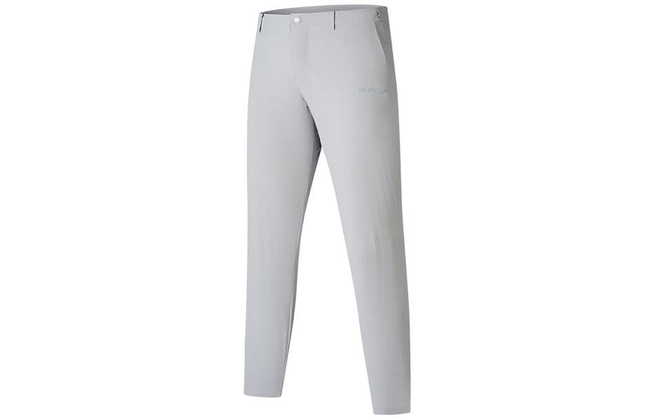 Штаны Saucony Light Gray Men's Casual Pants Saucony Светло-серые Мужские Повседневные Штаны - изображение 1