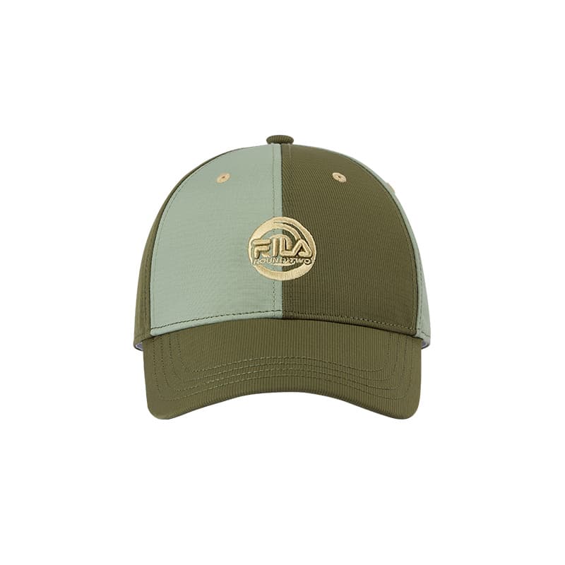 Кепка FILA FUSION Хлопковое волокно Полиэстер Волокно Кепки Унисекс Роскошный Зеленый - изображение 2