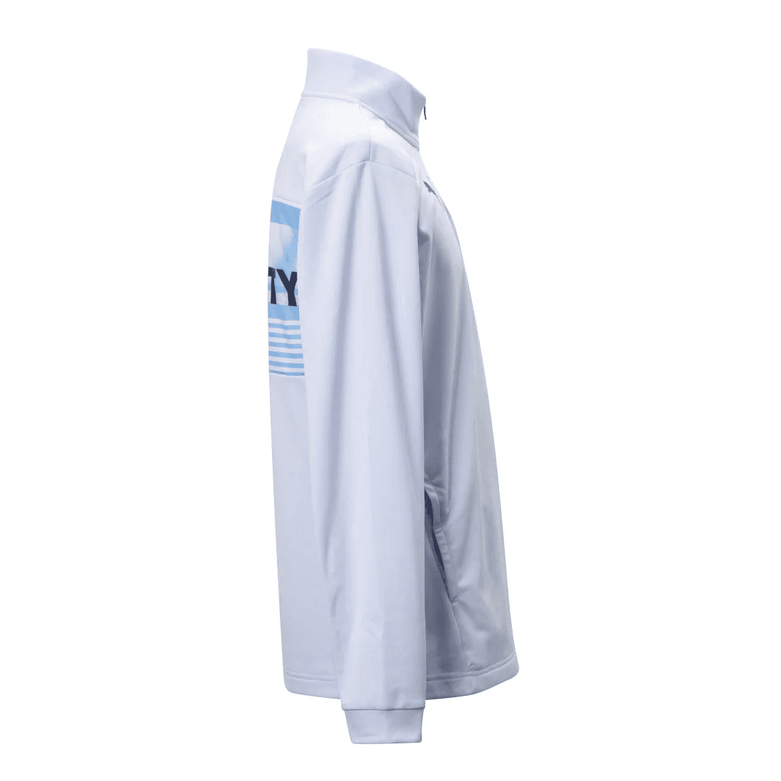 Футболка PUMA Manchester City DRYCELL T Рубашка Мужская Светло-фиолетовая - изображение 4